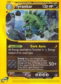 Image for Tyranitar (66) (066/165) (Expedition) - Pokemon