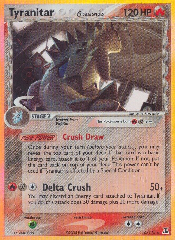 Image for Tyranitar (Delta Species) (16/113) (Delta Species) - Pokemon
