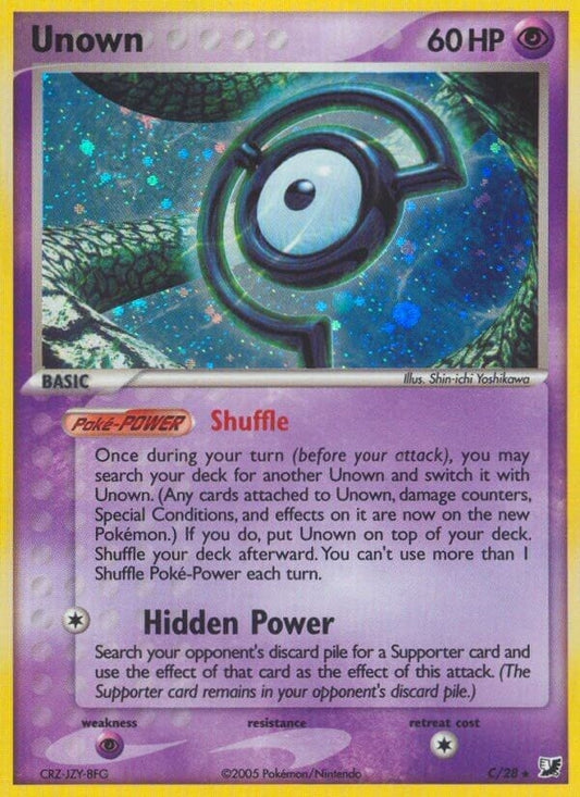 Image for Unown (C) (C/28) (Unseen Forces) - Pokemon