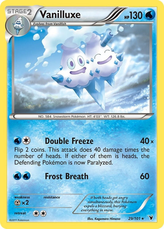 Image for Vanilluxe (29/101) (Noble Victories) - Pokemon
