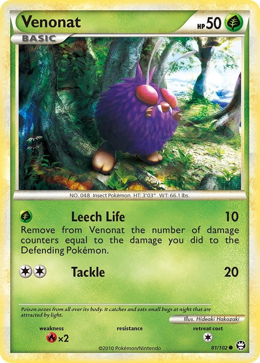Image for Venonat (81/102) (Triumphant) - Pokemon