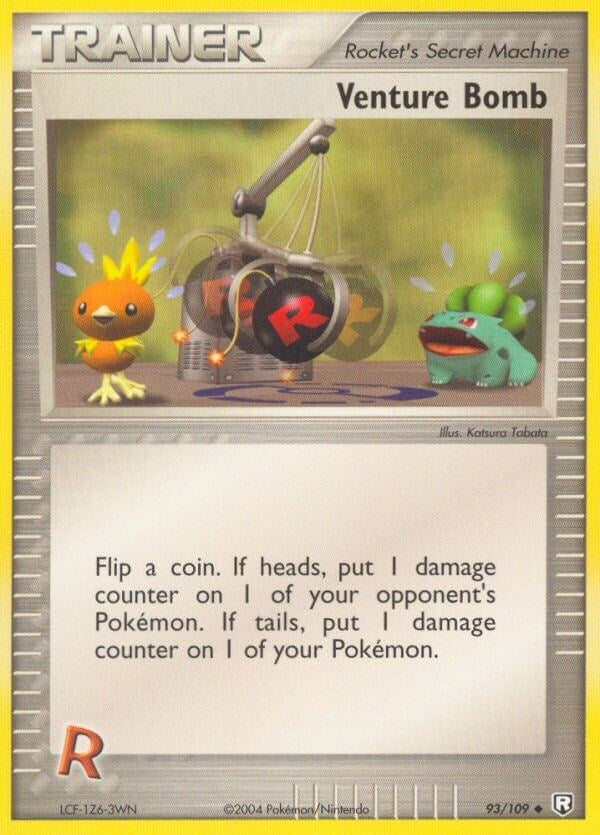 Image for Venture Bomb (93/109) (Team Rocket Returns) - Pokemon