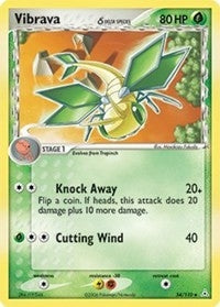 Image for Vibrava (Delta Species) (54/110) (Holon Phantoms) - Pokemon