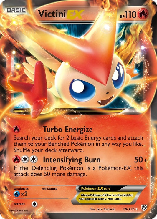 Image for Victini EX (18/135) (Plasma Storm) - Pokemon