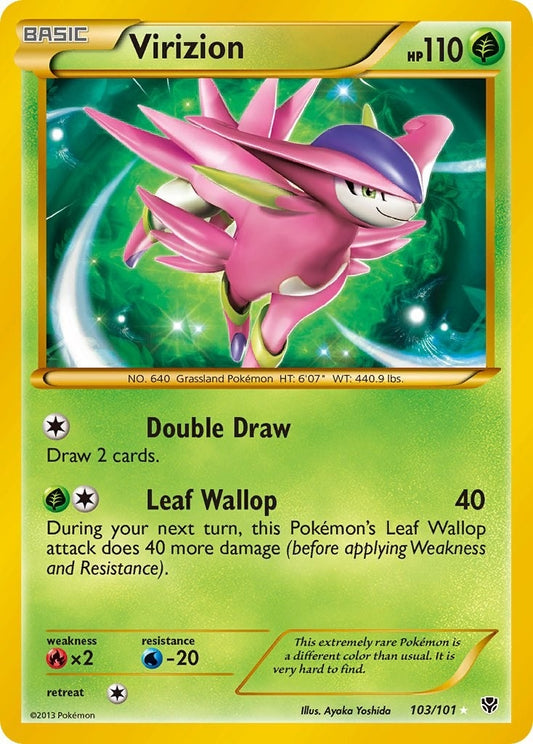Image for Virizion (Secret) (103/101) (Plasma Blast) - Pokemon