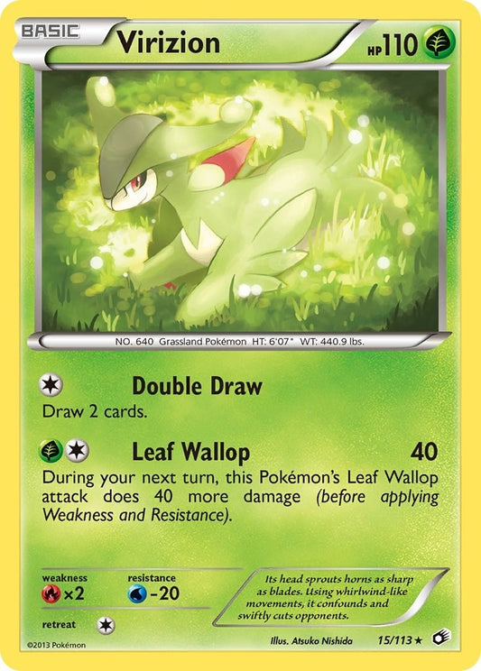 Image for Virizion (15/113) (Legendary Treasures) - Pokemon