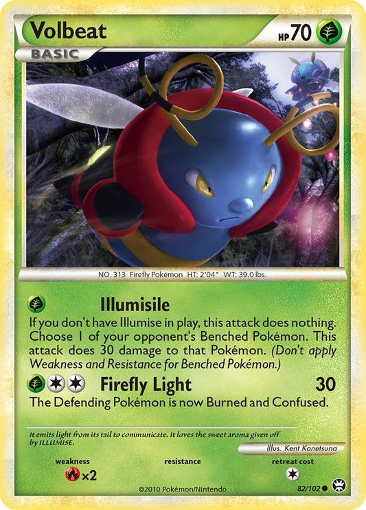 Image for Volbeat (82/102) (Triumphant) - Pokemon