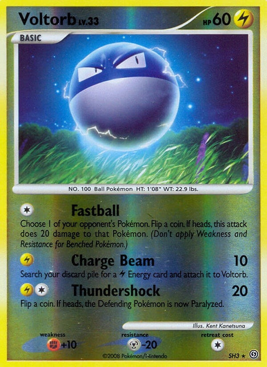 Image for Voltorb (Shiny) (SH3) (Stormfront) - Pokemon