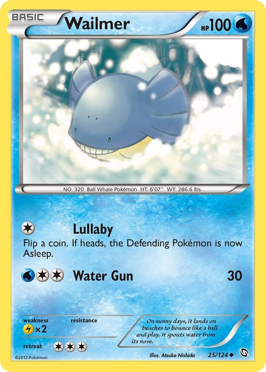 Image for Wailmer (25/124) (Dragons Exalted) - Pokemon