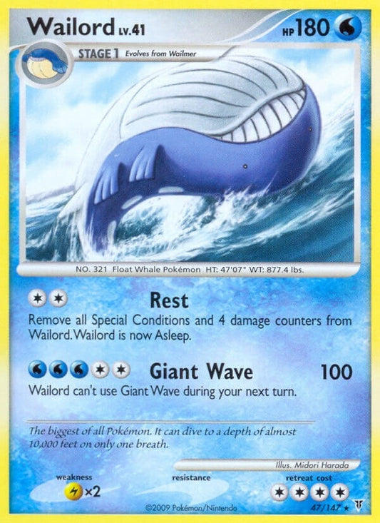 Image for Wailord (47) (Supreme Victors) - Pokemon