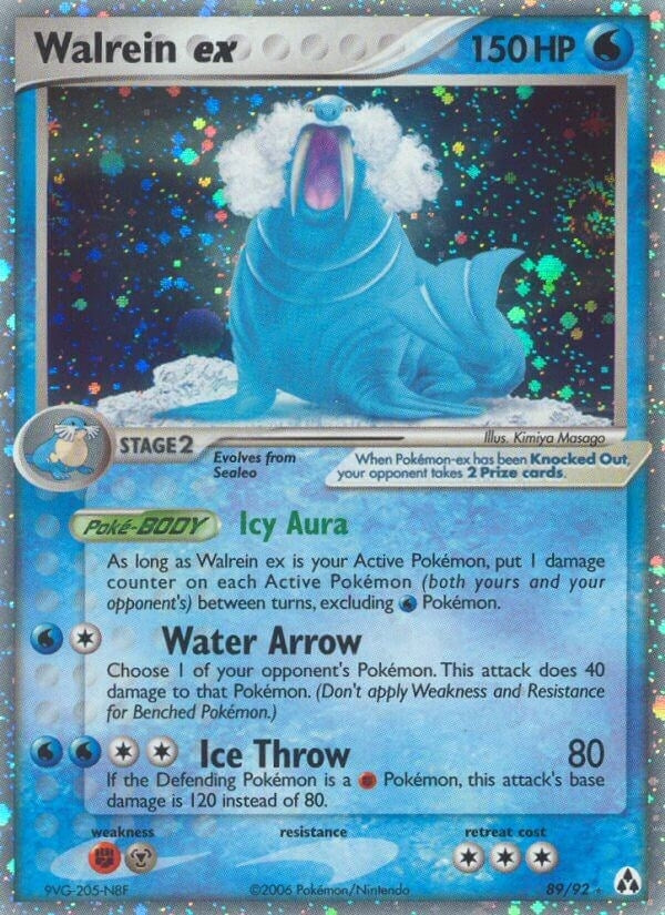Image for Walrein ex (89/92) (Legend Maker) - Pokemon