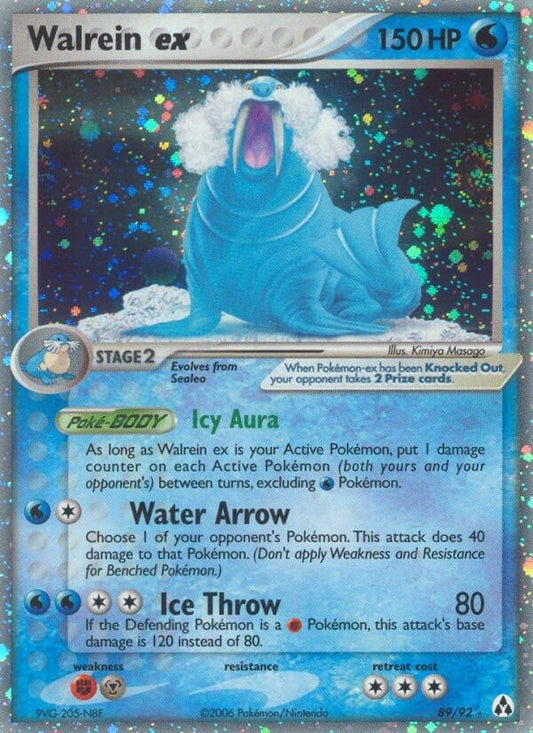 Image for Walrein ex (89/92) (Legend Maker) - Pokemon