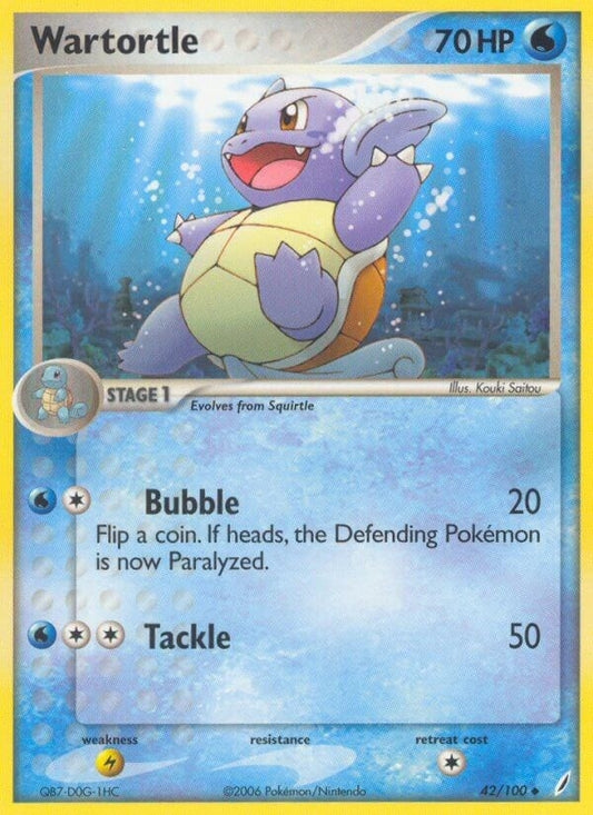 Image for Wartortle (42/100) (Crystal Guardians) - Pokemon
