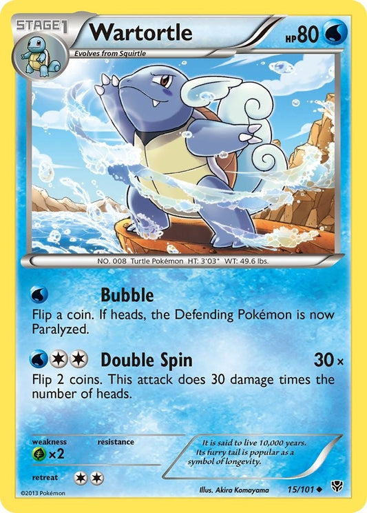 Image for Wartortle (15/101) (Plasma Blast) - Pokemon