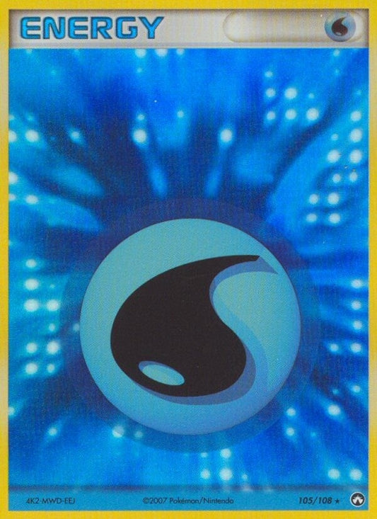 Image for Water Energy (105/108) (Power Keepers) - Pokemon