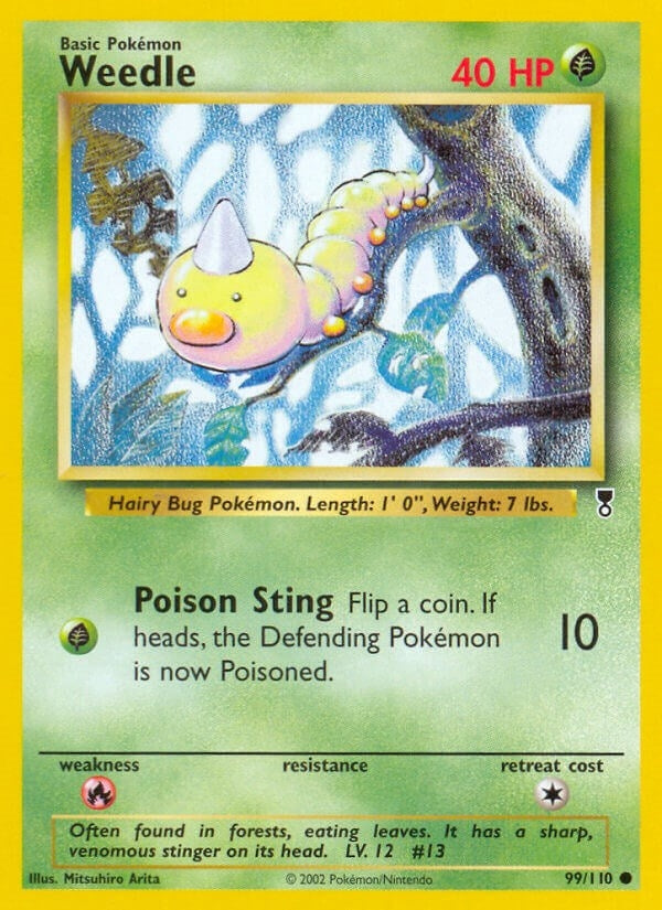 Image for Weedle (099/110) (Legendary Collection) - Pokemon
