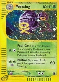 Image for Weezing (32) (032/165) (Expedition) - Pokemon