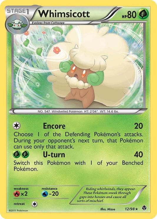 Image for Whimsicott (12) (12/98) (Emerging Powers) - Pokemon