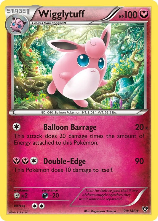 Image for Wigglytuff (90) (90/146) (XY Base Set) - Pokemon
