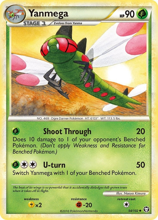 Image for Yanmega (54/102) (Triumphant) - Pokemon