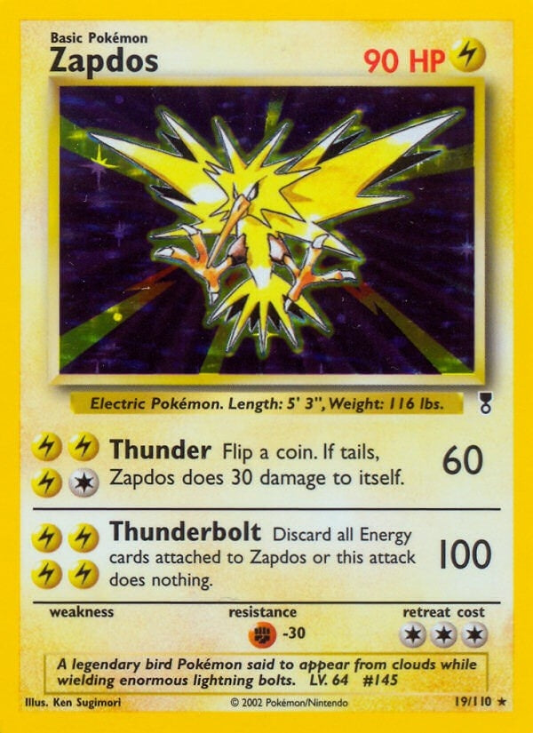 Image for Zapdos (019/110) (Legendary Collection) - Pokemon