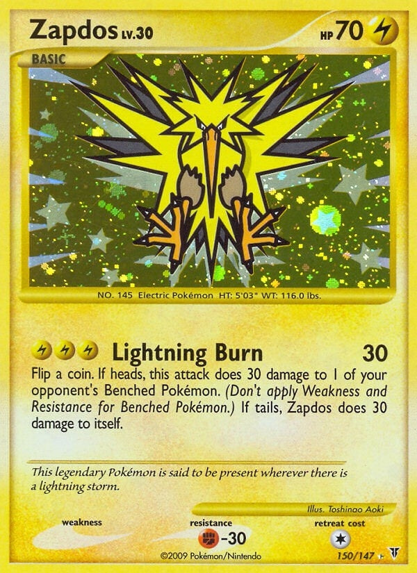 Image for Zapdos (150) (150) (Supreme Victors) - Pokemon