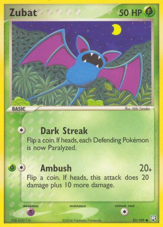 Image for Zubat (82/109) (Team Rocket Returns) - Pokemon