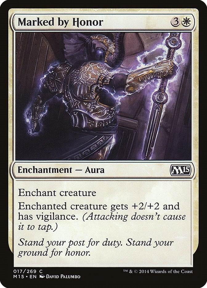 Image for Marked by Honor (17) (Magic 2015 (M15)) - Magic: The Gathering