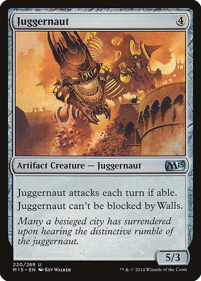Image for Juggernaut (220) (Magic 2015 (M15)) - Magic: The Gathering