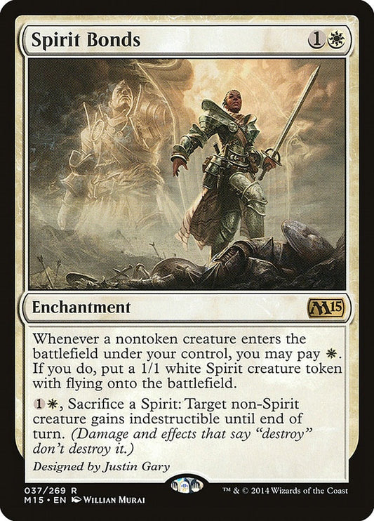 Image for Spirit Bonds (37) (Magic 2015 (M15)) - Magic: The Gathering