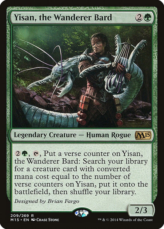 Image for Yisan, the Wanderer Bard (209) (Magic 2015 (M15)) - Magic: The Gathering