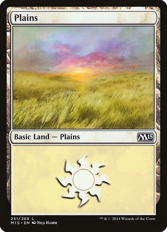 Image for Plains (251) (251) (Magic 2015 (M15)) - Magic: The Gathering