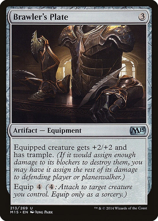Image for Brawler's Plate (213) (Magic 2015 (M15)) - Magic: The Gathering