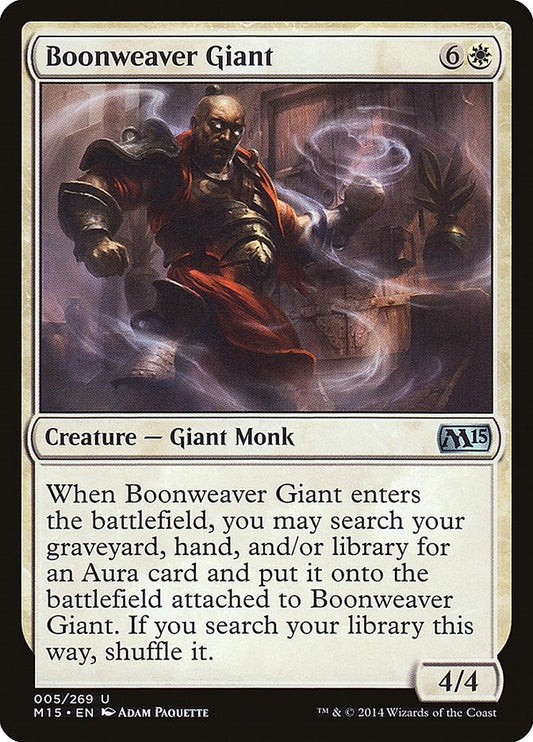 Image for Boonweaver Giant (5) (Magic 2015 (M15)) - Magic: The Gathering