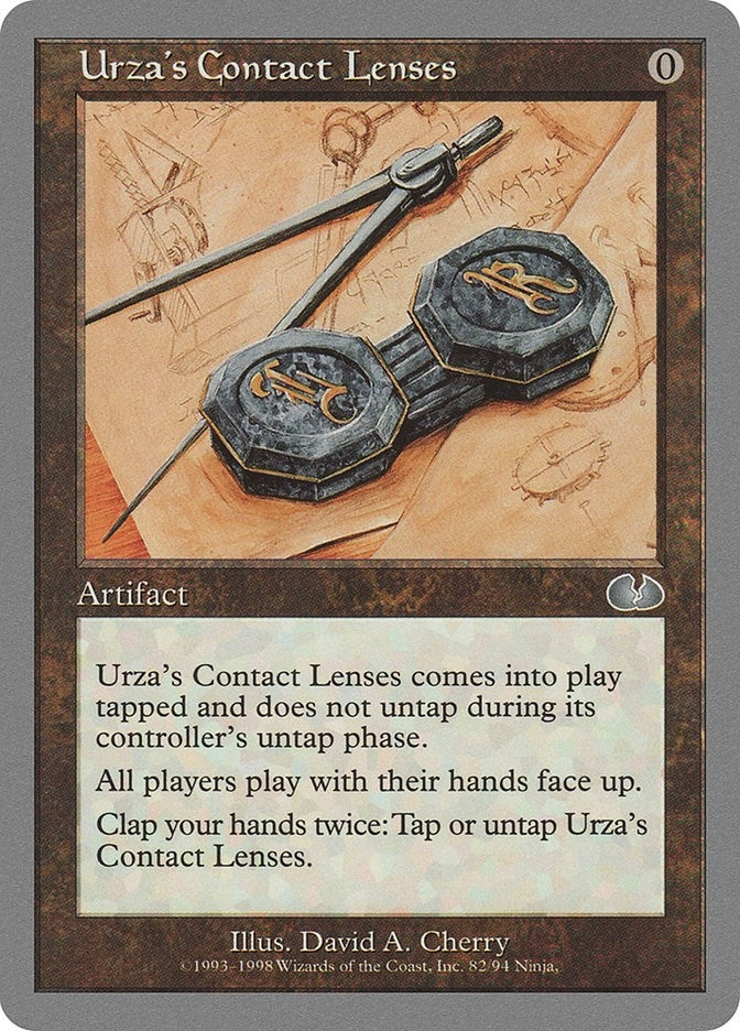 Image for Urza's Contact Lenses (82) (Unglued) - Magic: The Gathering