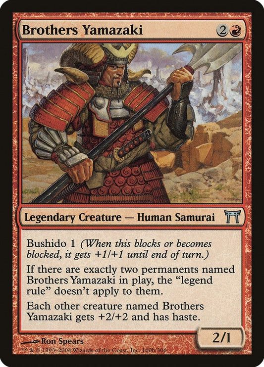 Image for Brothers Yamazaki (160b Pike) (160b) (Champions of Kamigawa) - Magic: The Gathering