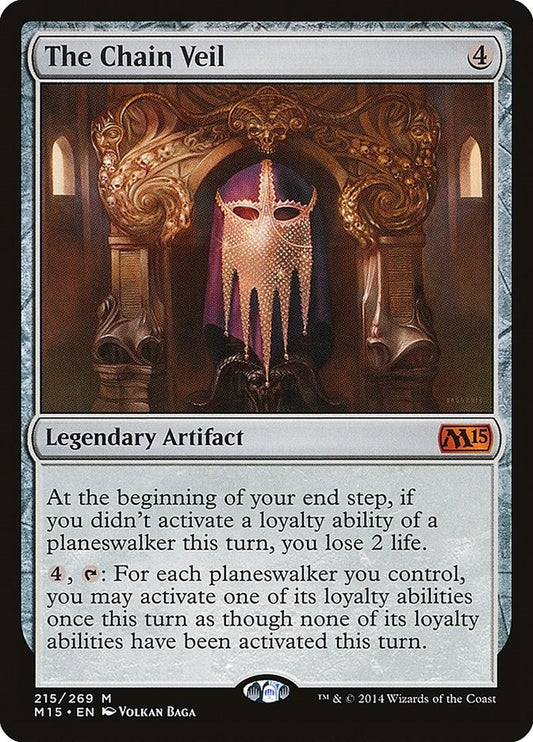 Image for The Chain Veil (215) (Magic 2015 (M15)) - Magic: The Gathering