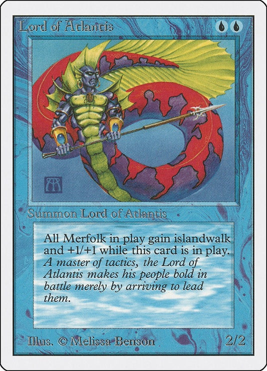 Image for Lord of Atlantis (Unlimited Edition) - Magic: The Gathering