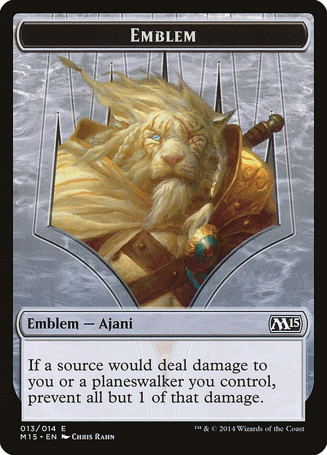 Image for Emblem - Ajani Steadfast (13) (Magic 2015 (M15)) - Magic: The Gathering