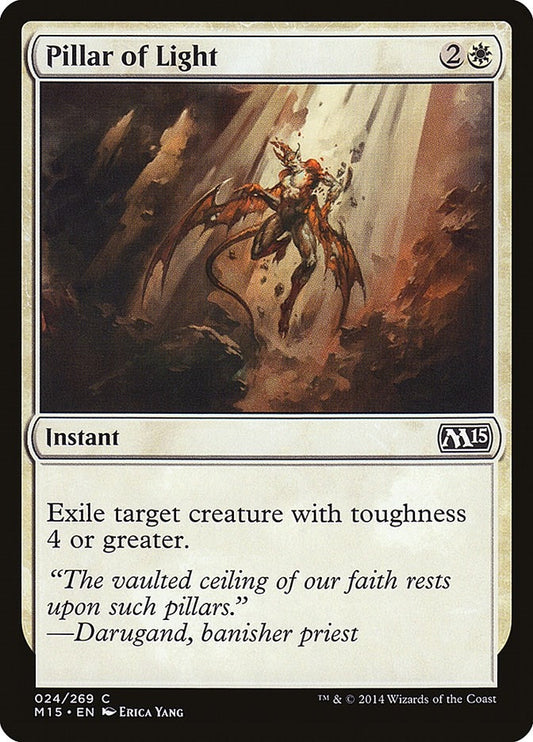 Image for Pillar of Light (24) (Magic 2015 (M15)) - Magic: The Gathering