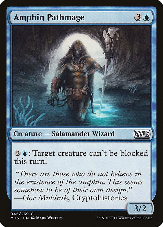 Image for Amphin Pathmage (45) (Magic 2015 (M15)) - Magic: The Gathering