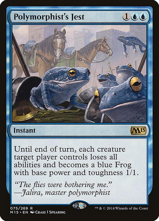 Image for Polymorphist's Jest (75) (Magic 2015 (M15)) - Magic: The Gathering