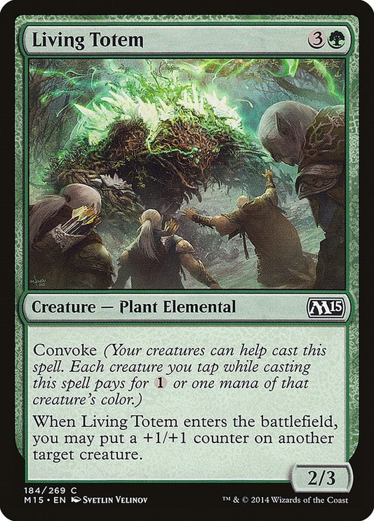 Image for Living Totem (184) (Magic 2015 (M15)) - Magic: The Gathering