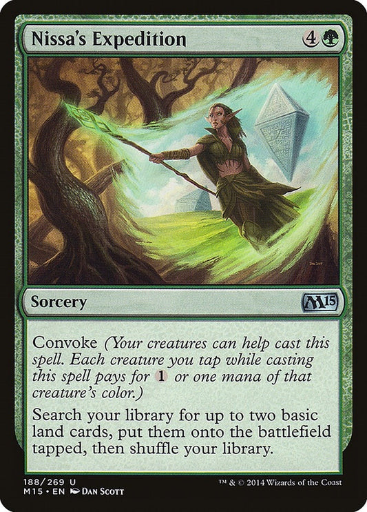 Image for Nissa's Expedition (188) (Magic 2015 (M15)) - Magic: The Gathering
