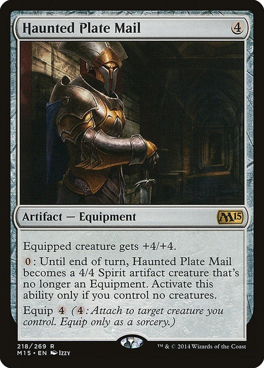 Image for Haunted Plate Mail (218) (Magic 2015 (M15)) - Magic: The Gathering