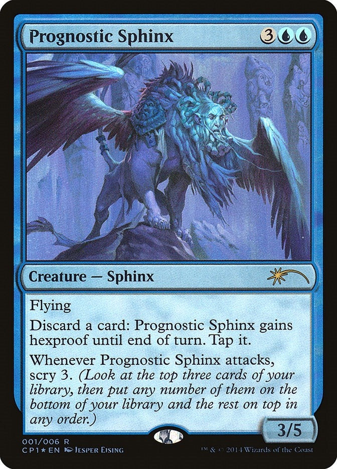 Image for Prognostic Sphinx (1) (Unique and Miscellaneous Promos) - Magic: The Gathering