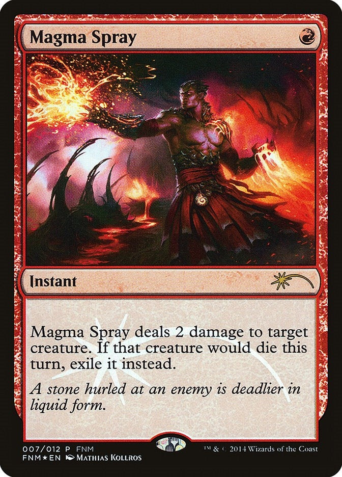 Image for Magma Spray (7) (FNM Promos) - Magic: The Gathering