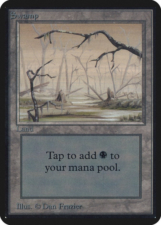 Image for Swamp (B) (Alpha Edition) - Magic: The Gathering