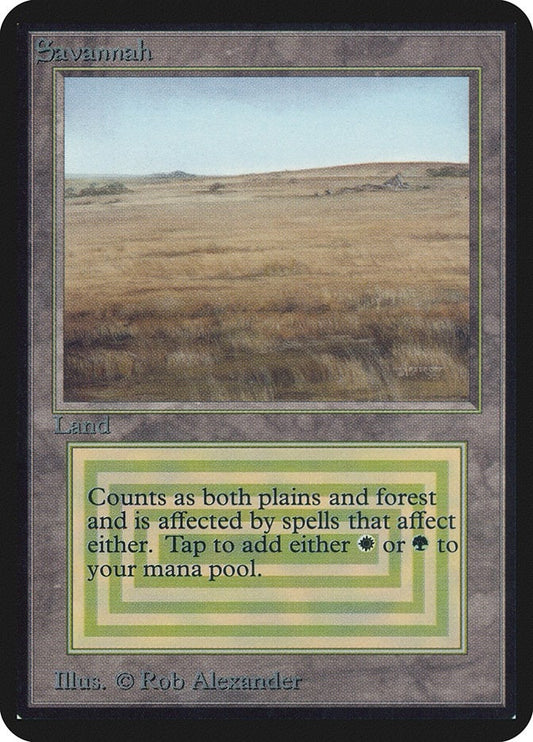 Image for Savannah (Alpha Edition) - Magic: The Gathering