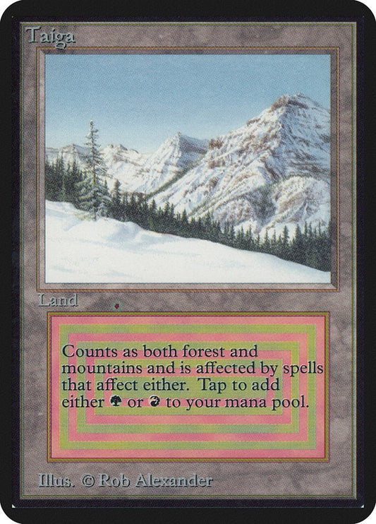 Image for Taiga (Alpha Edition) - Magic: The Gathering